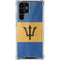 Barbados Flag Distressed Galaxy S22 Ultra Clear Case